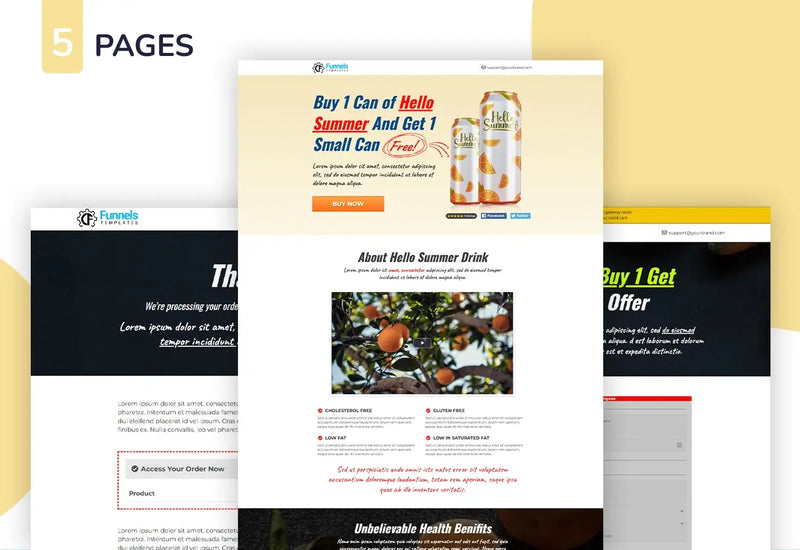 Shopify Home Page Template