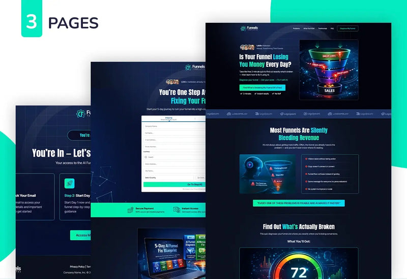 Course Launch Funnel Template
