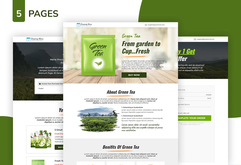 Shopify Product Page Template